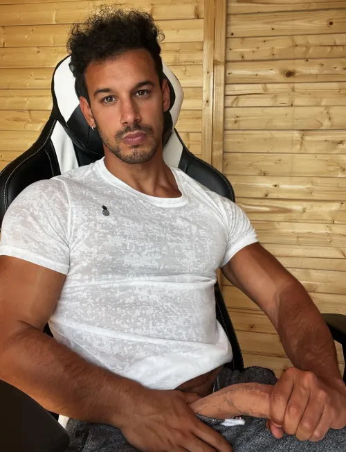 Would you hide my big cock inside you