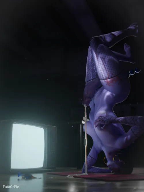 Yoga Time with Widowmaker! (FutaCrPie)