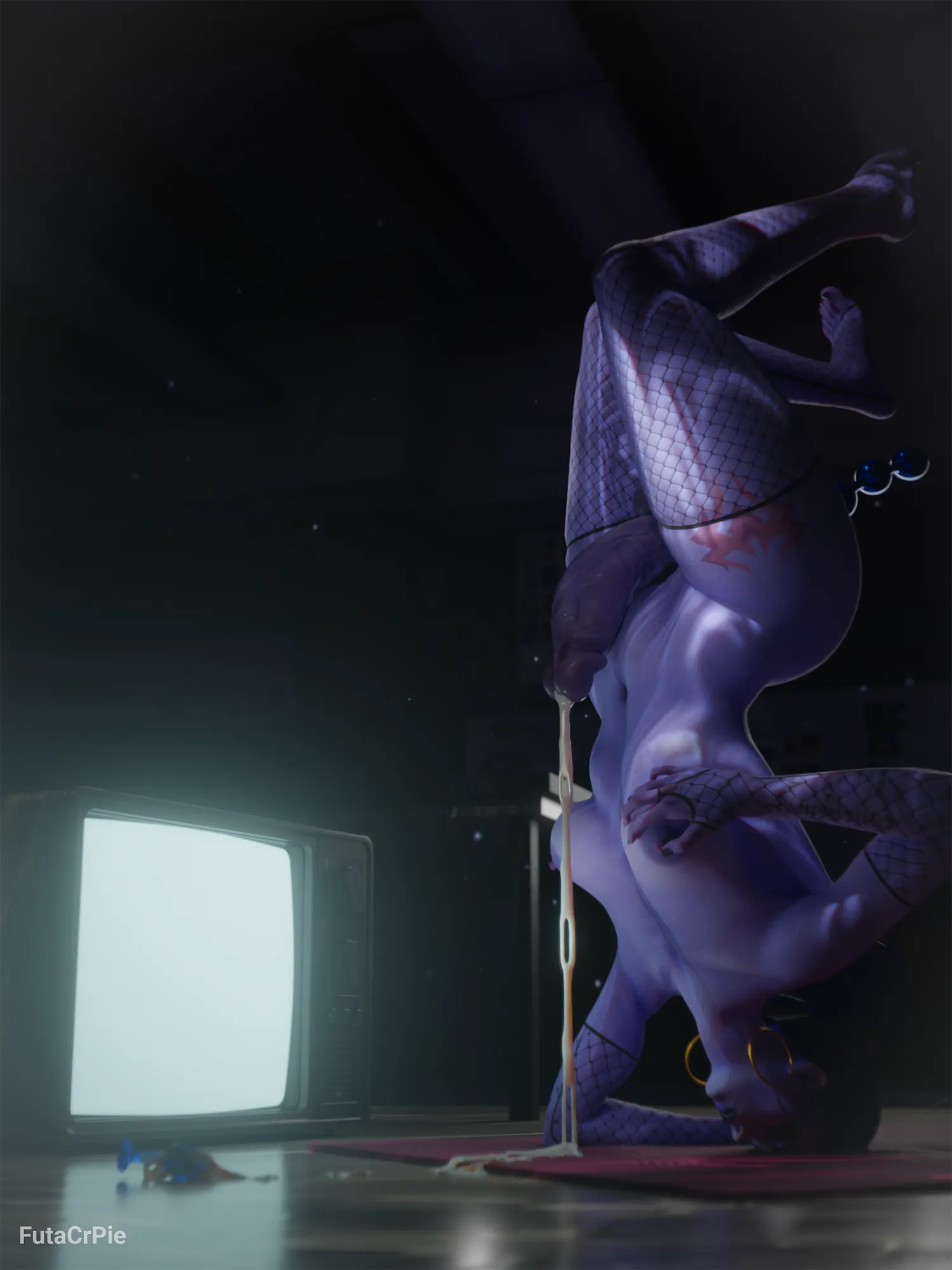 Yoga Time with Widowmaker! (FutaCrPie)