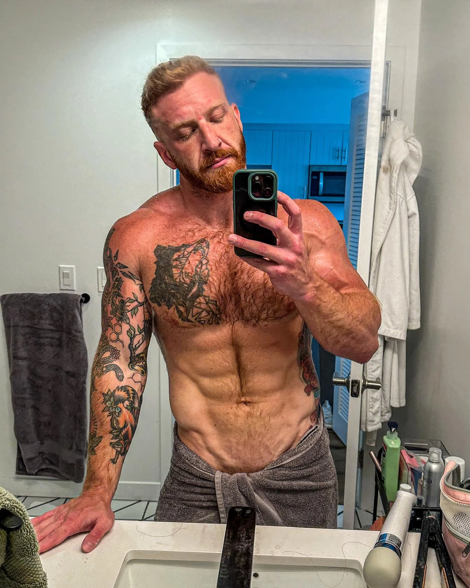 You feel that tension? That’s me