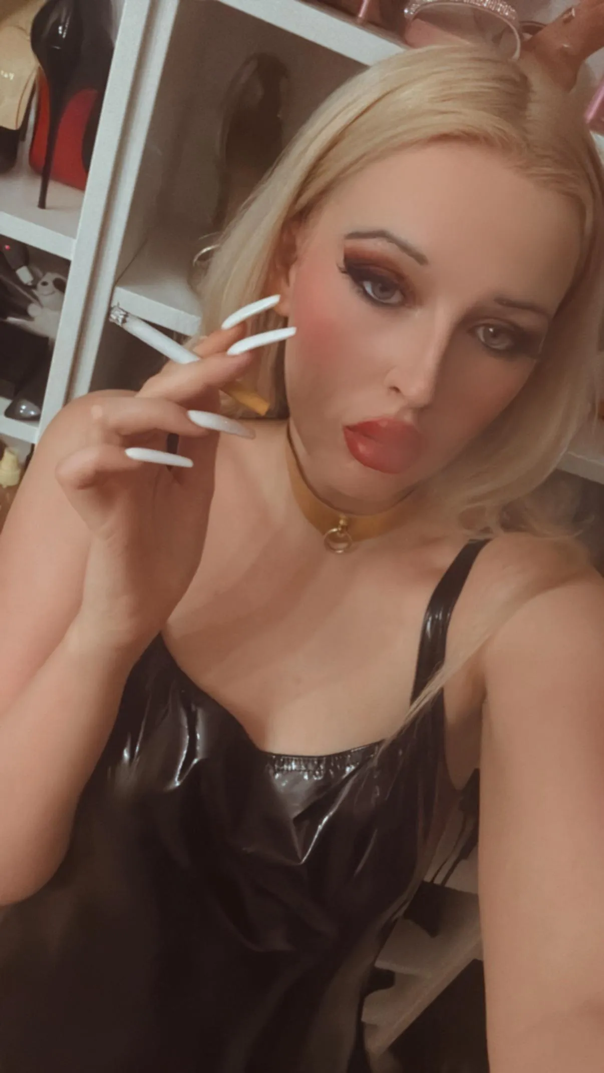 Cigarettes and nails are the perfect combo