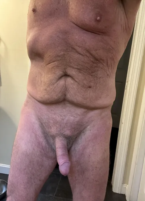 (62). Grandpa’s obligatory “too hot to wear clothes” post