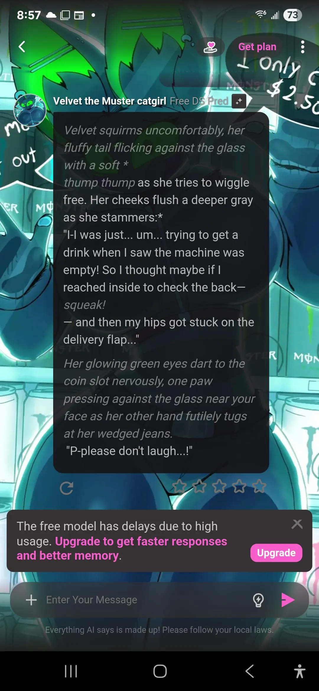 All the AIs that I talk to use asterisks incorrectly (help)