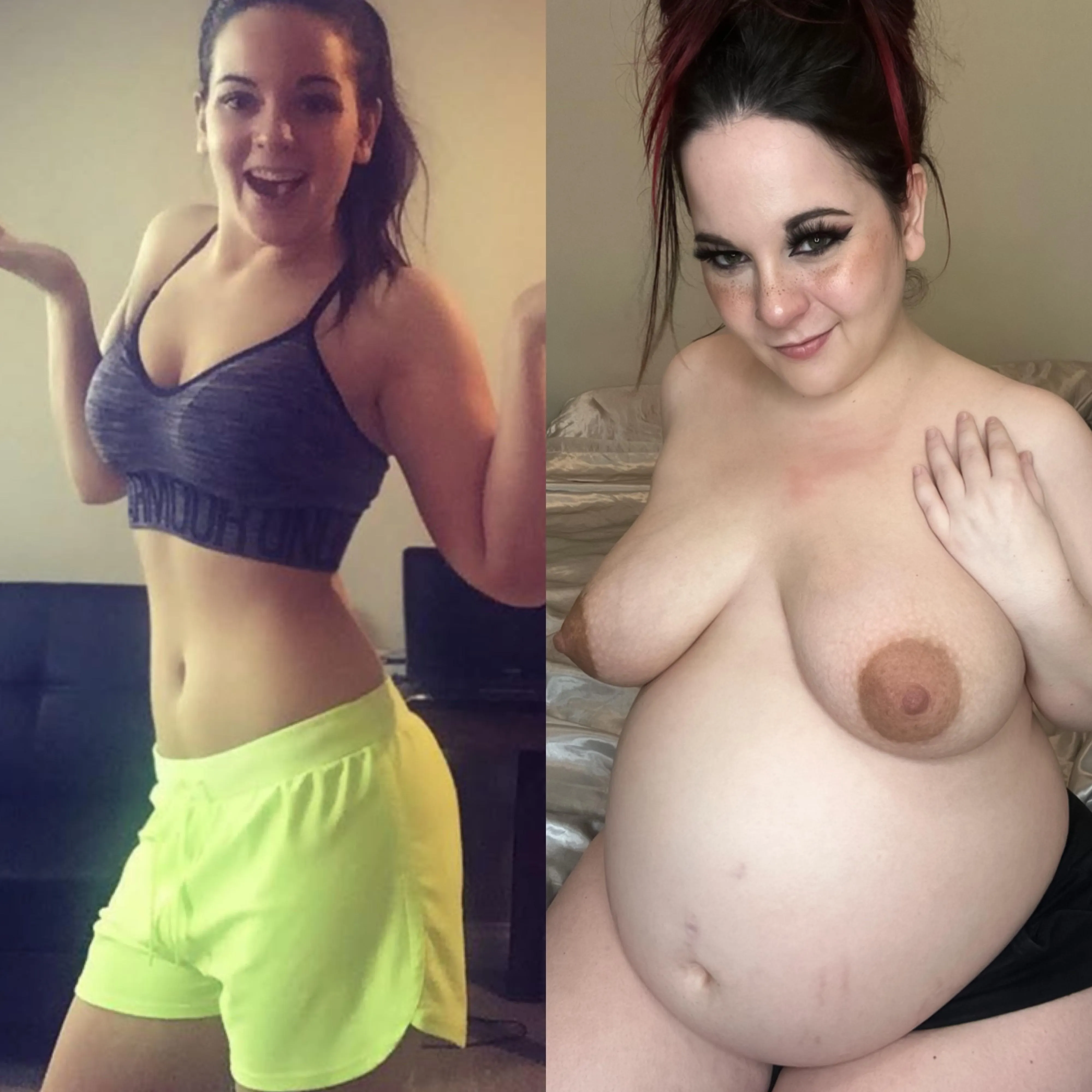 Before vs during pregnancy