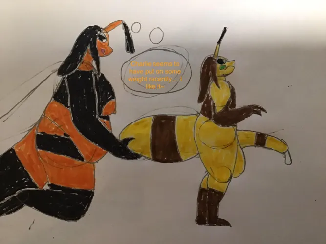 Charlie’s Big, Juicy, Bee Butt