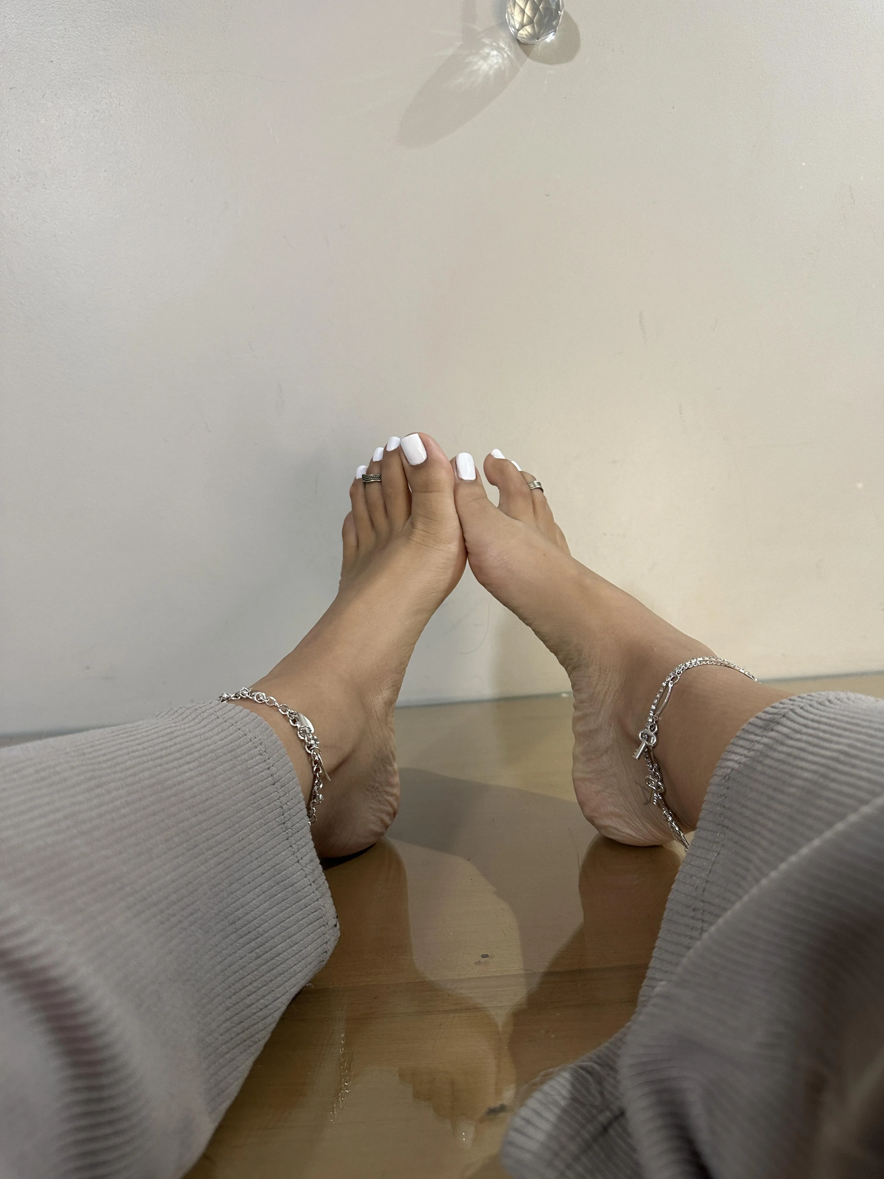 Did my white toes make your mouth water?