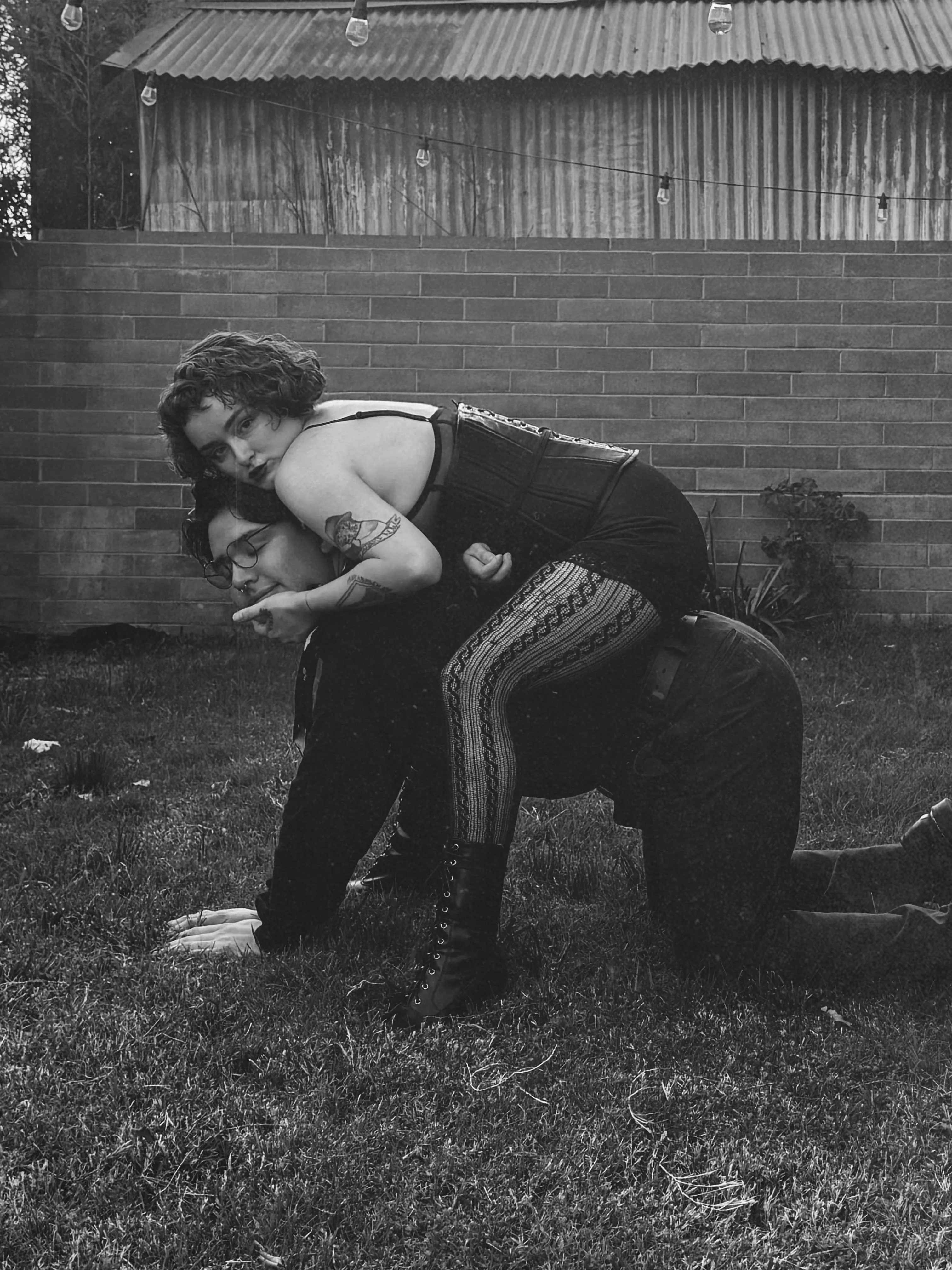 Don't you wish you were literally beneath me like this?