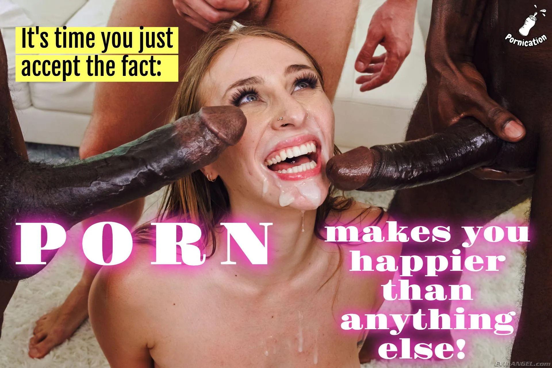 Fact: Porn makes you happier than anything else!