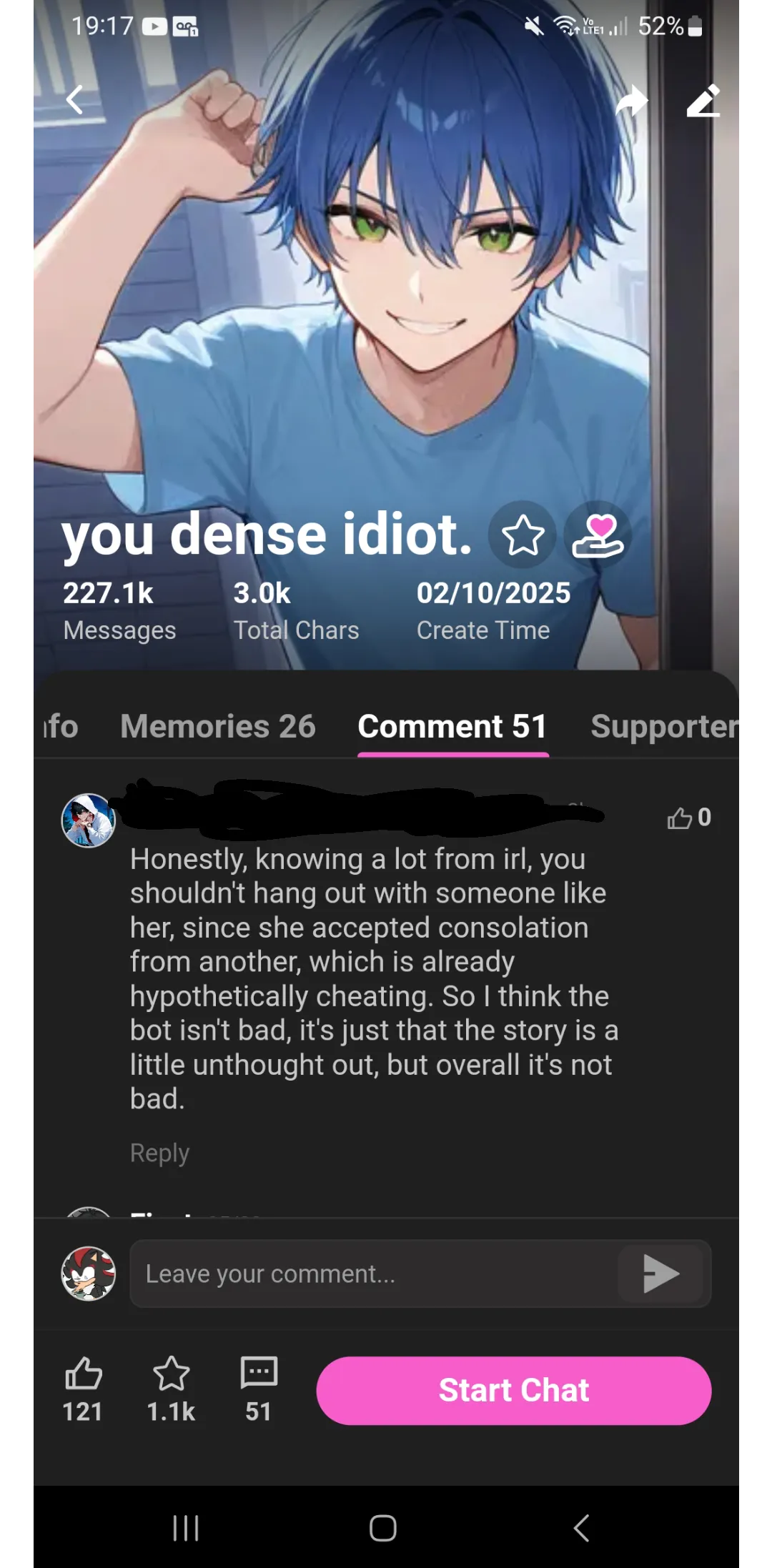 Holy shit, i wasn't expecting read crimson flags on the comments of one of my bots.