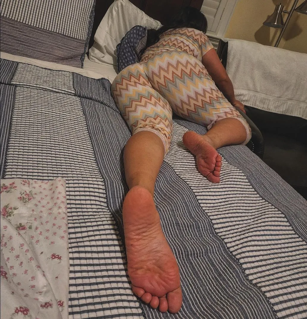 Is it the pajama, or am I just an extra snuggly wife today?