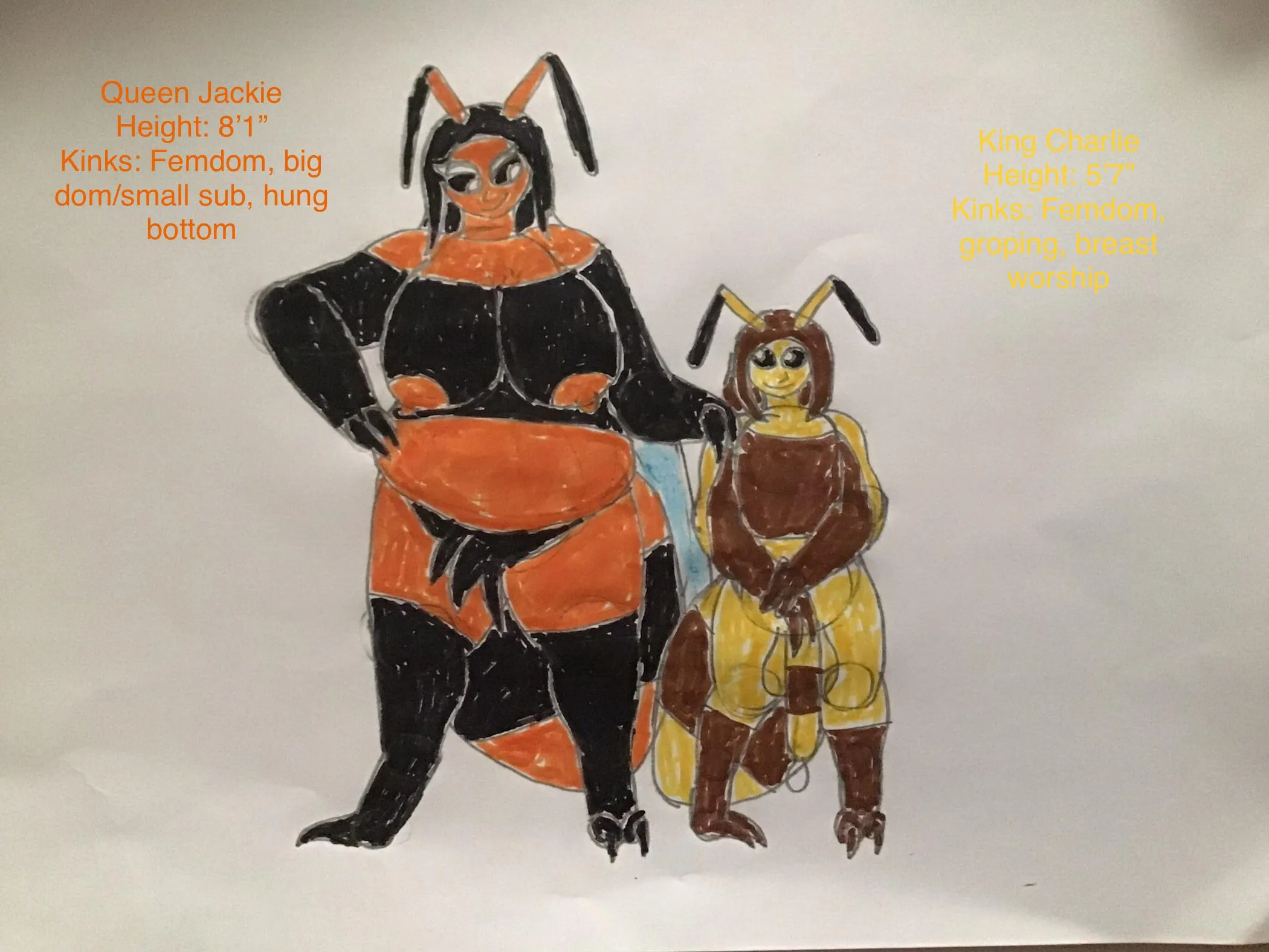 Just thought I’d present you guys with my OCs!