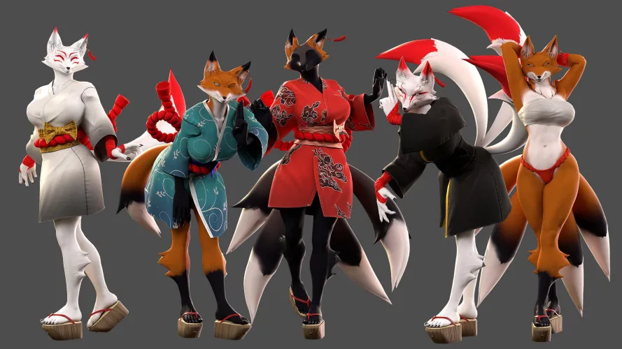 Many Foxes (petruz) [F]