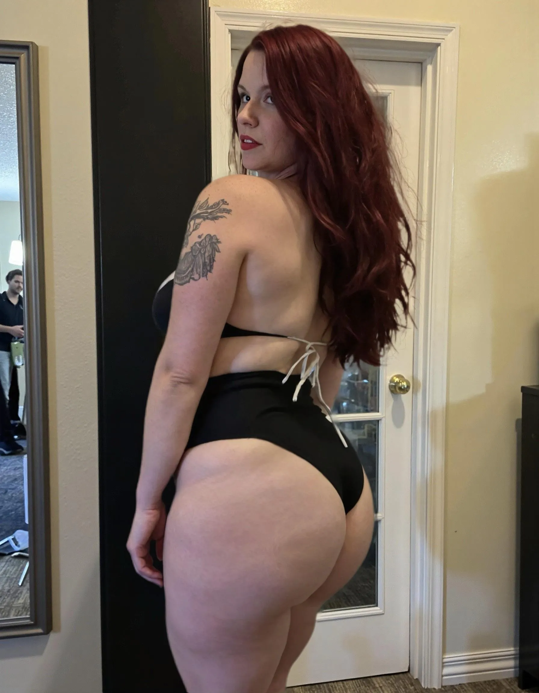 My fat ass turns everything into a thong