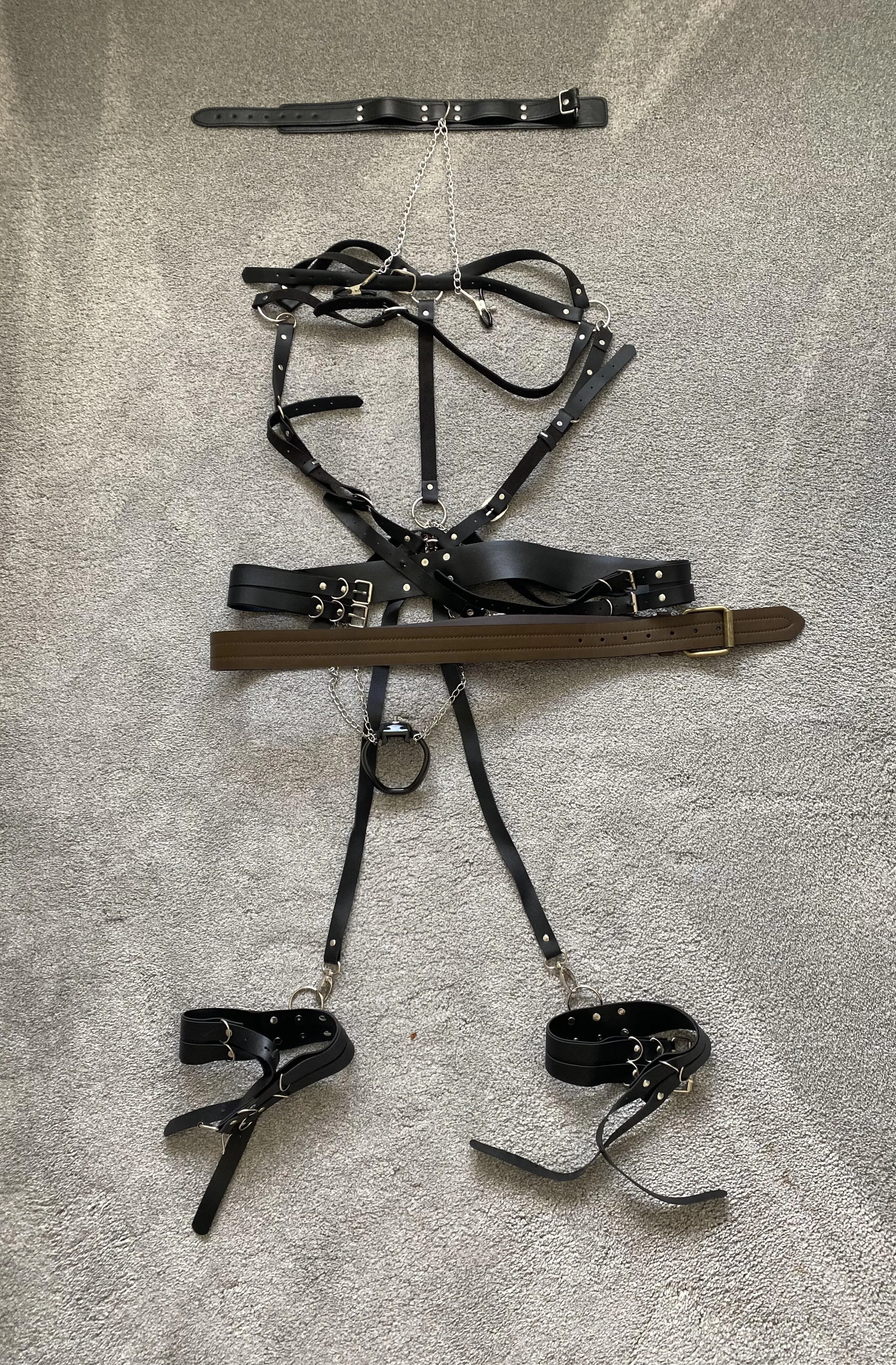 My first attempt at a ponyboy harness