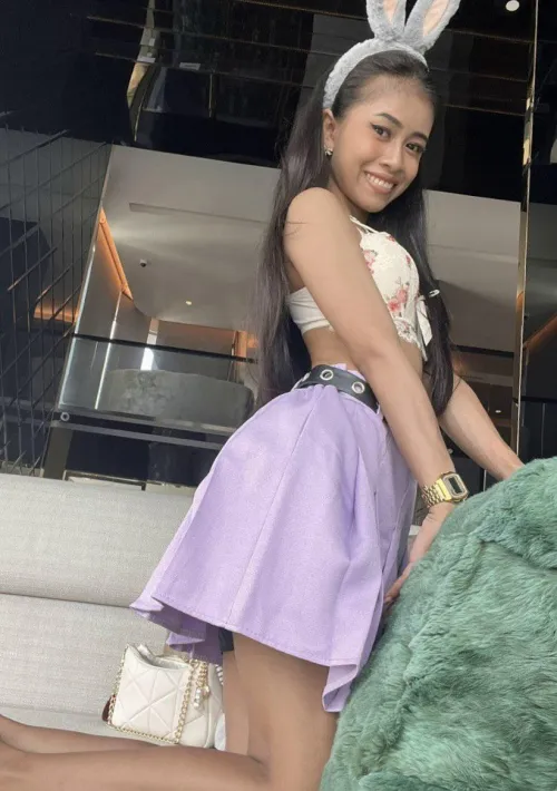 Naughty bunny needs to be handled hard