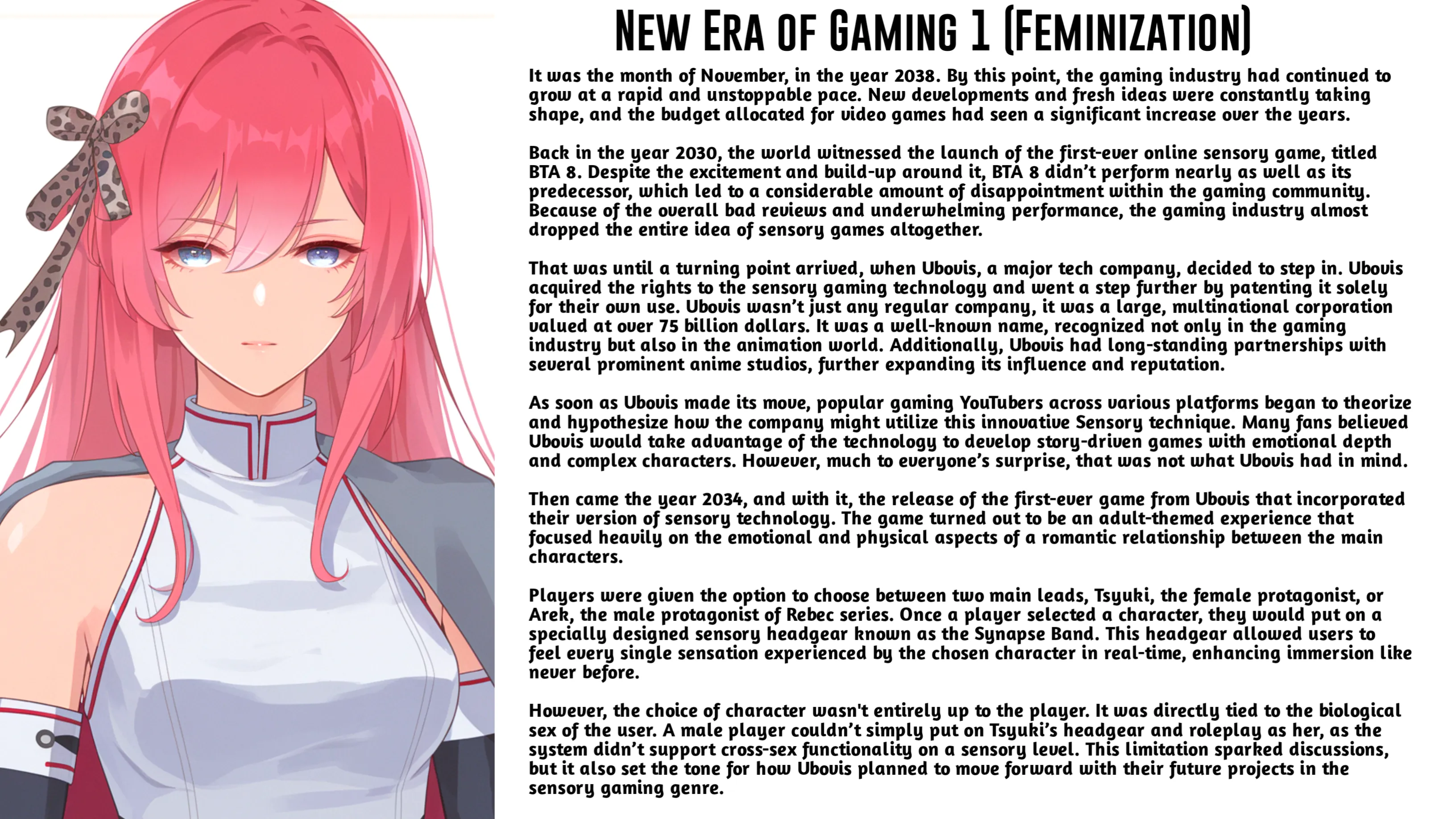 New Era of Gaming Chapter 1 Forced Feminization Caption