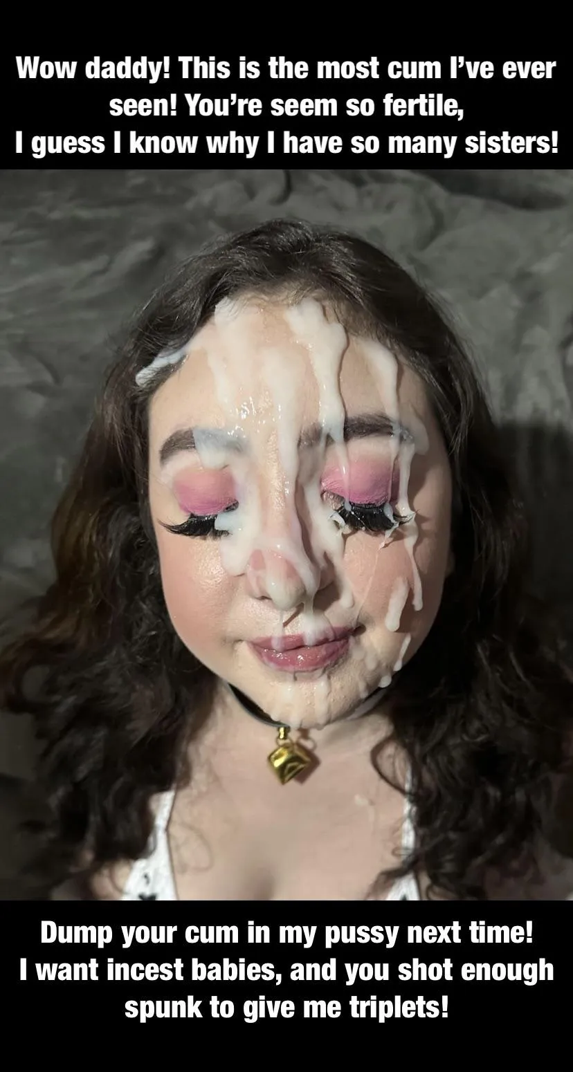 Next time, she wants her dad’s load deep inside!