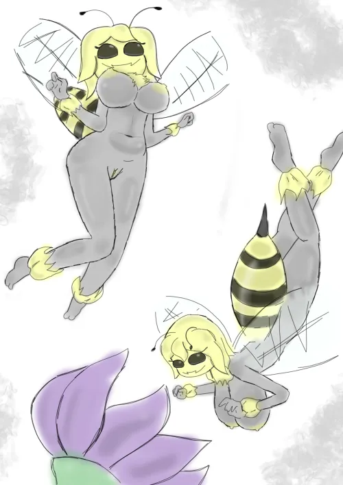 [OC] Bee girl