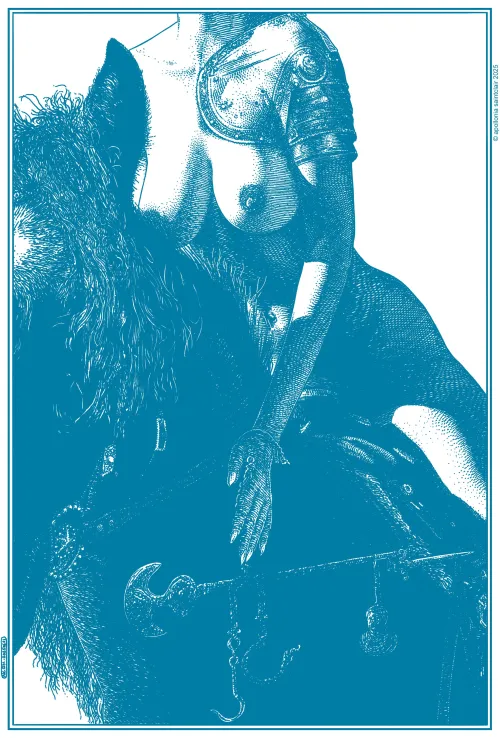 THE BLACK HORSE by Apollonia Saintclair