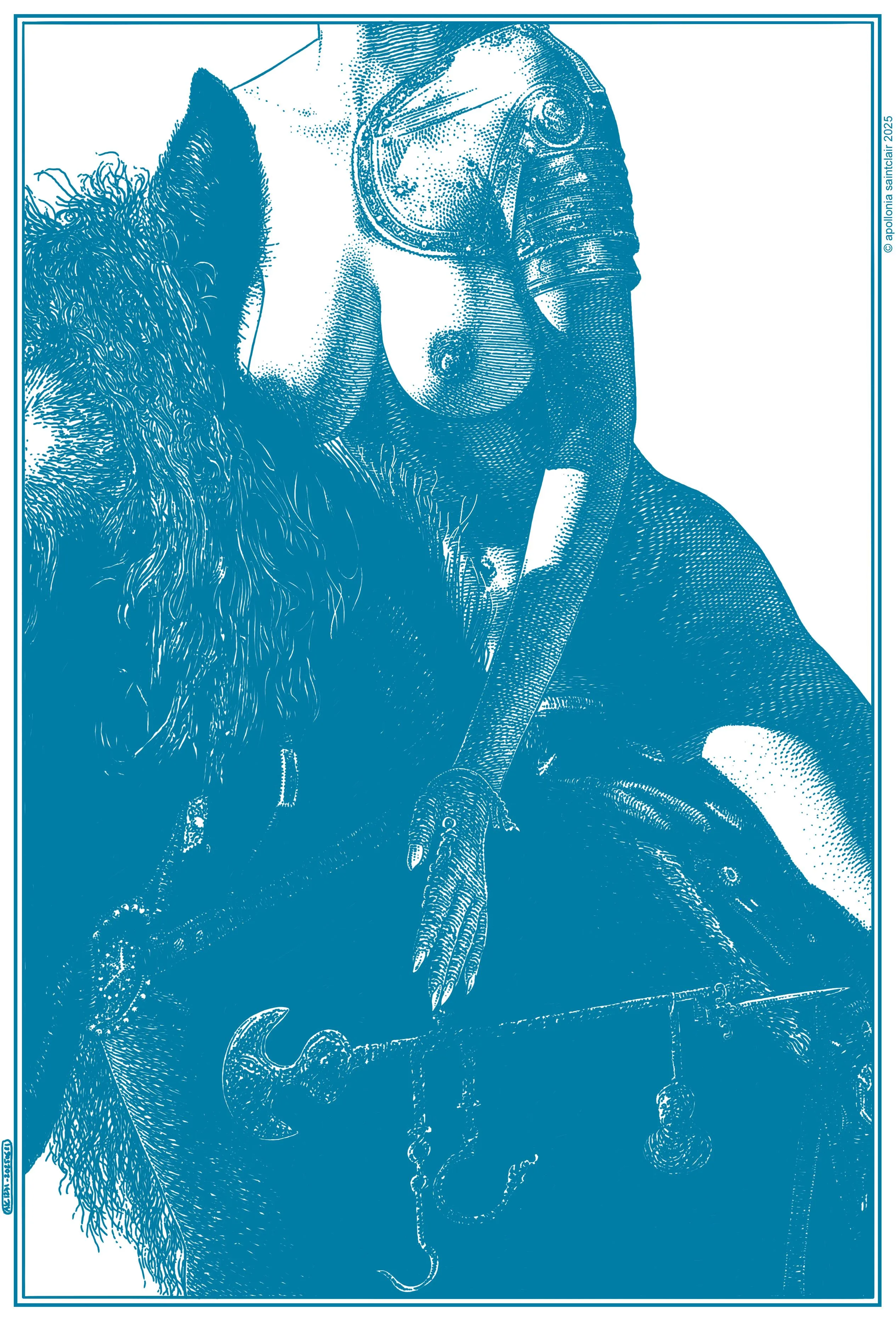 THE BLACK HORSE by Apollonia Saintclair