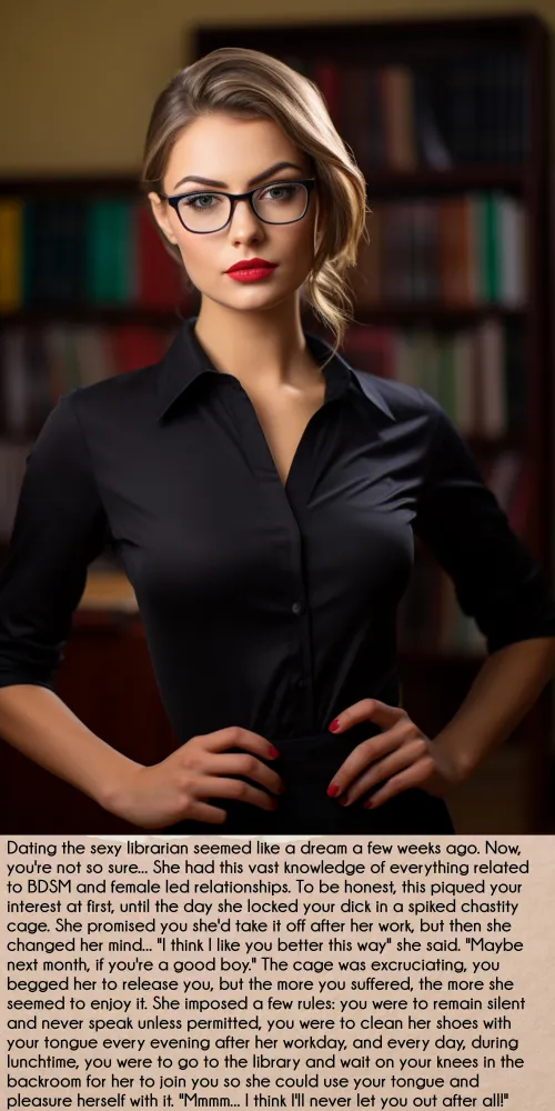 The librarian's plaything