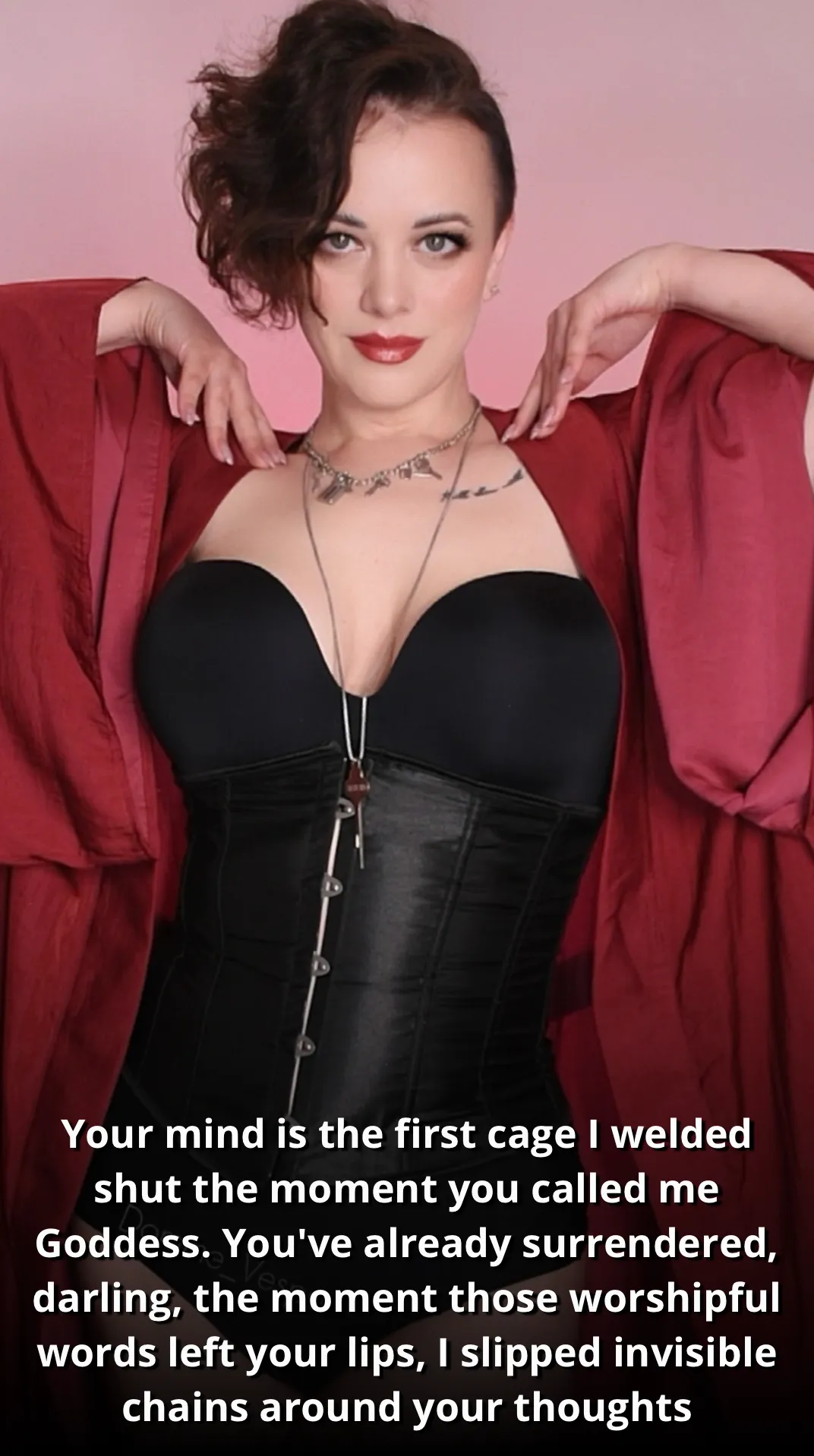 The moment you called me your Goddess you were destined to be locked