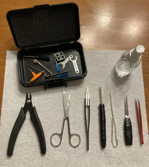 Tools of the rebuildable trade…