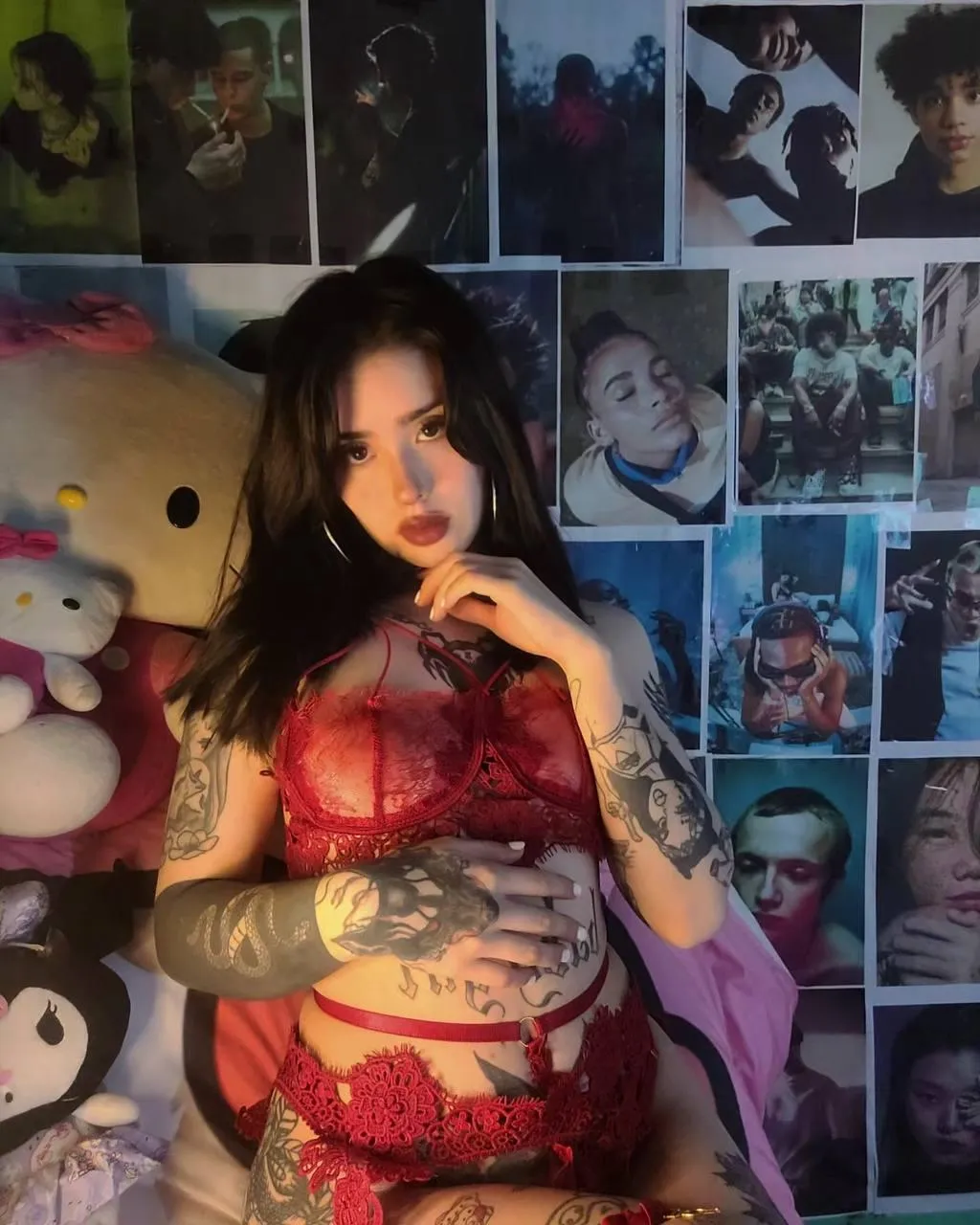 Trace my tattoos… with your hands or your lips, I won’t mind.