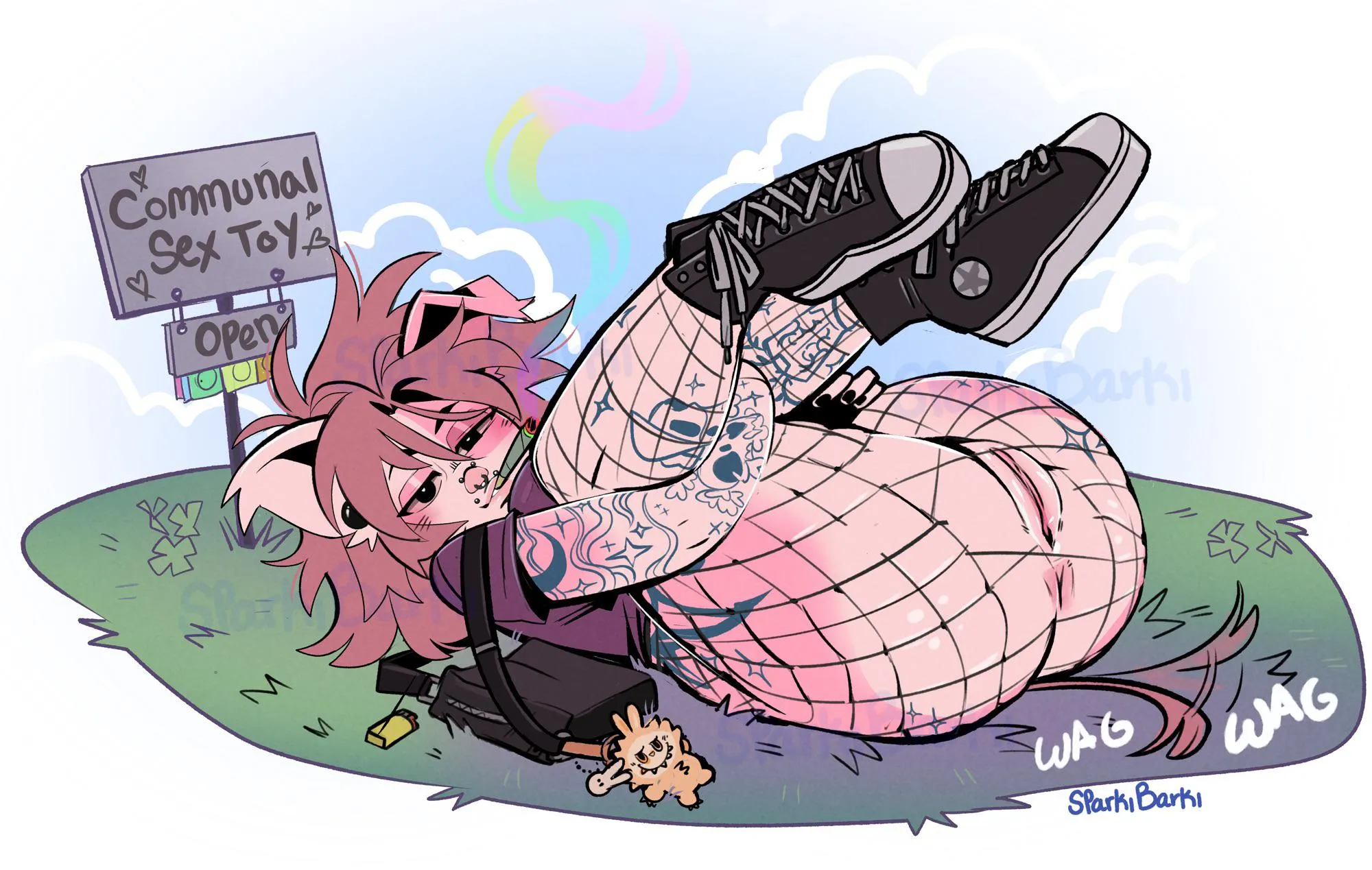 Who’s First? :3 (sparkibarki) [f]