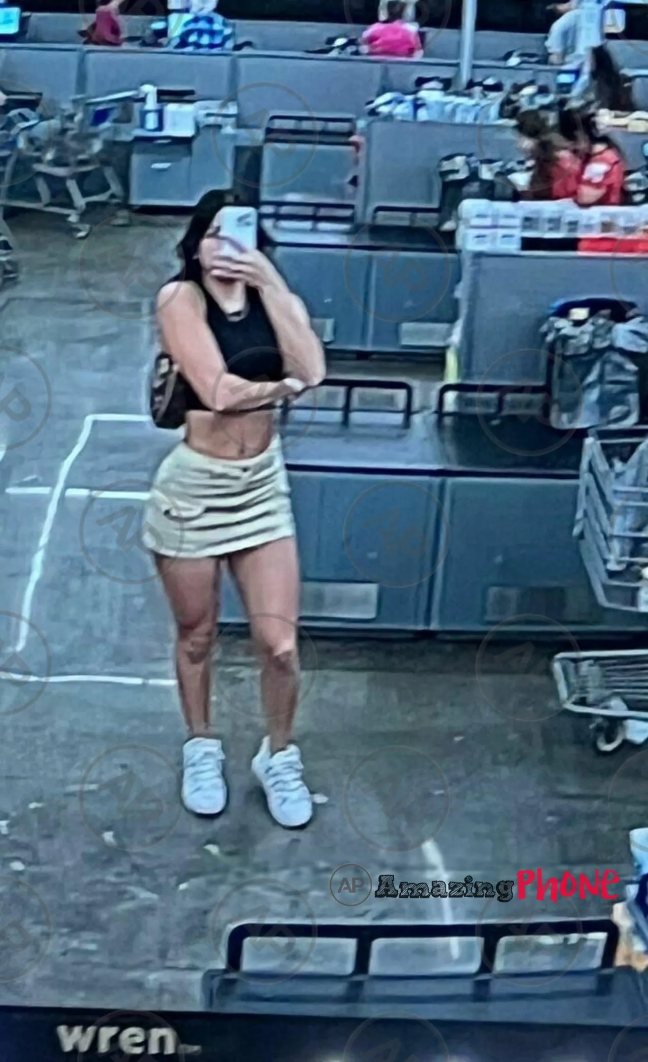 Would you say hi if I was standing in line?