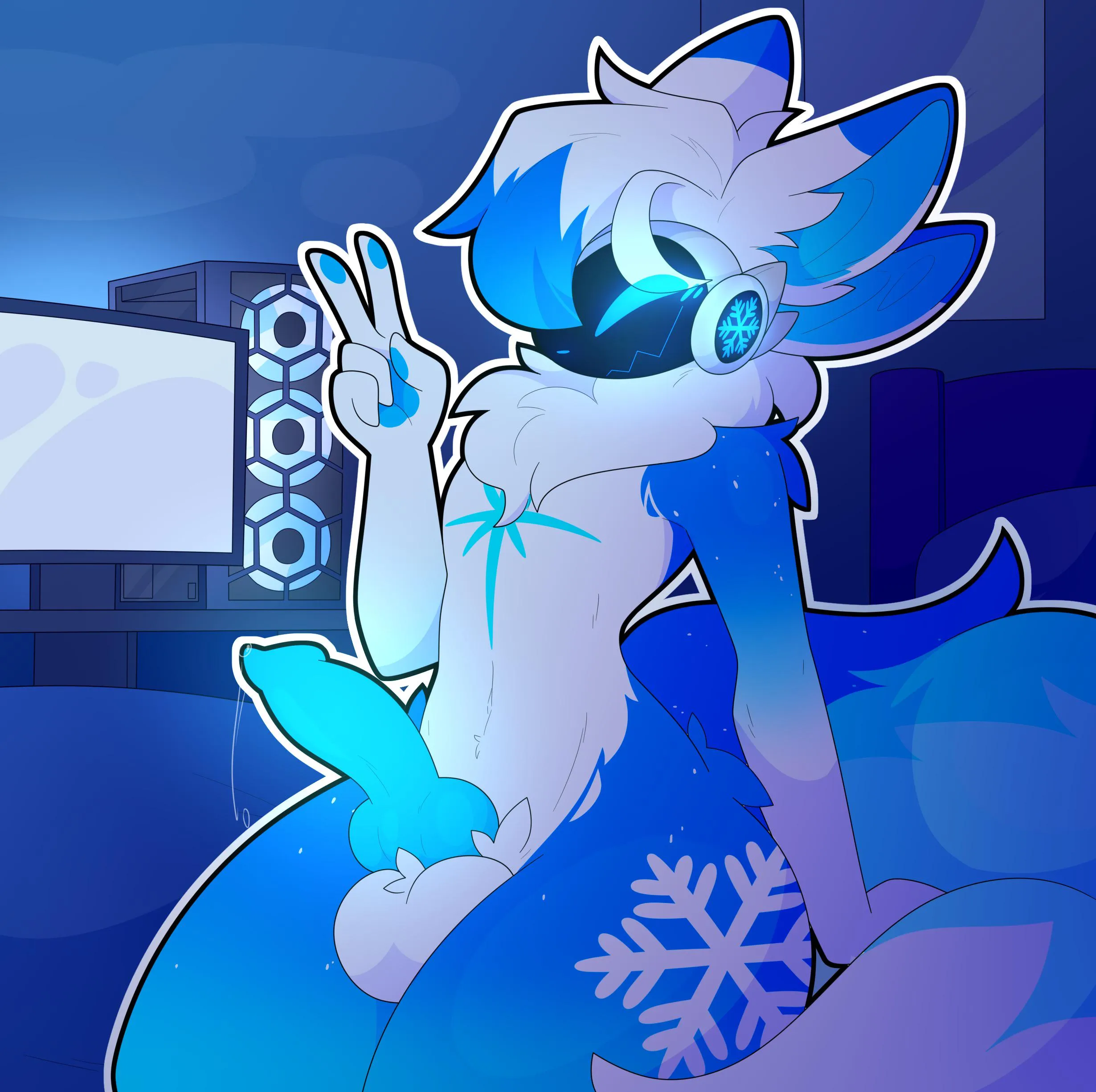 Yukio showing off his thick dick~