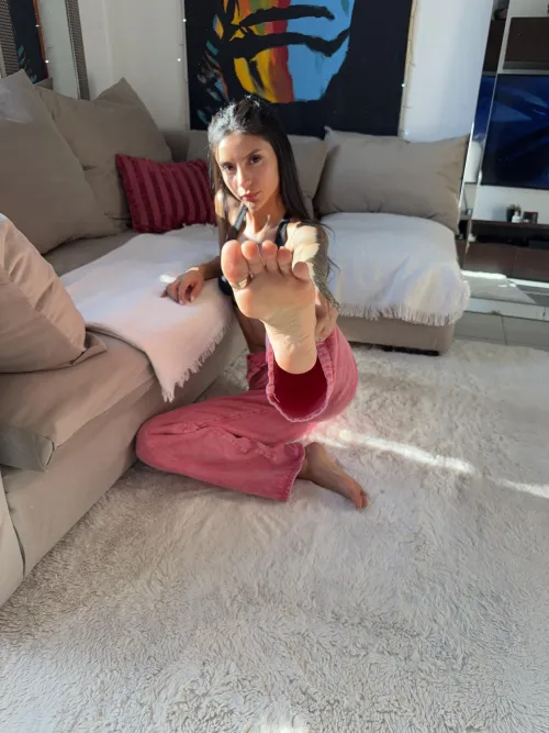 Be sweet… kiss each of my toes, one by one