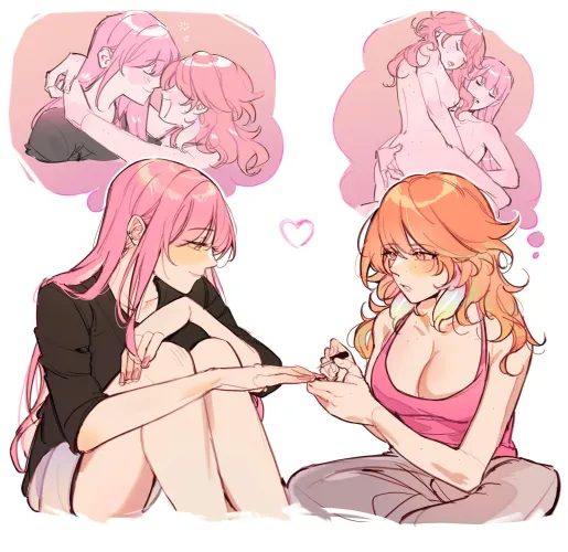 Calli & Kiara’s intrusive thoughts [Hololive]