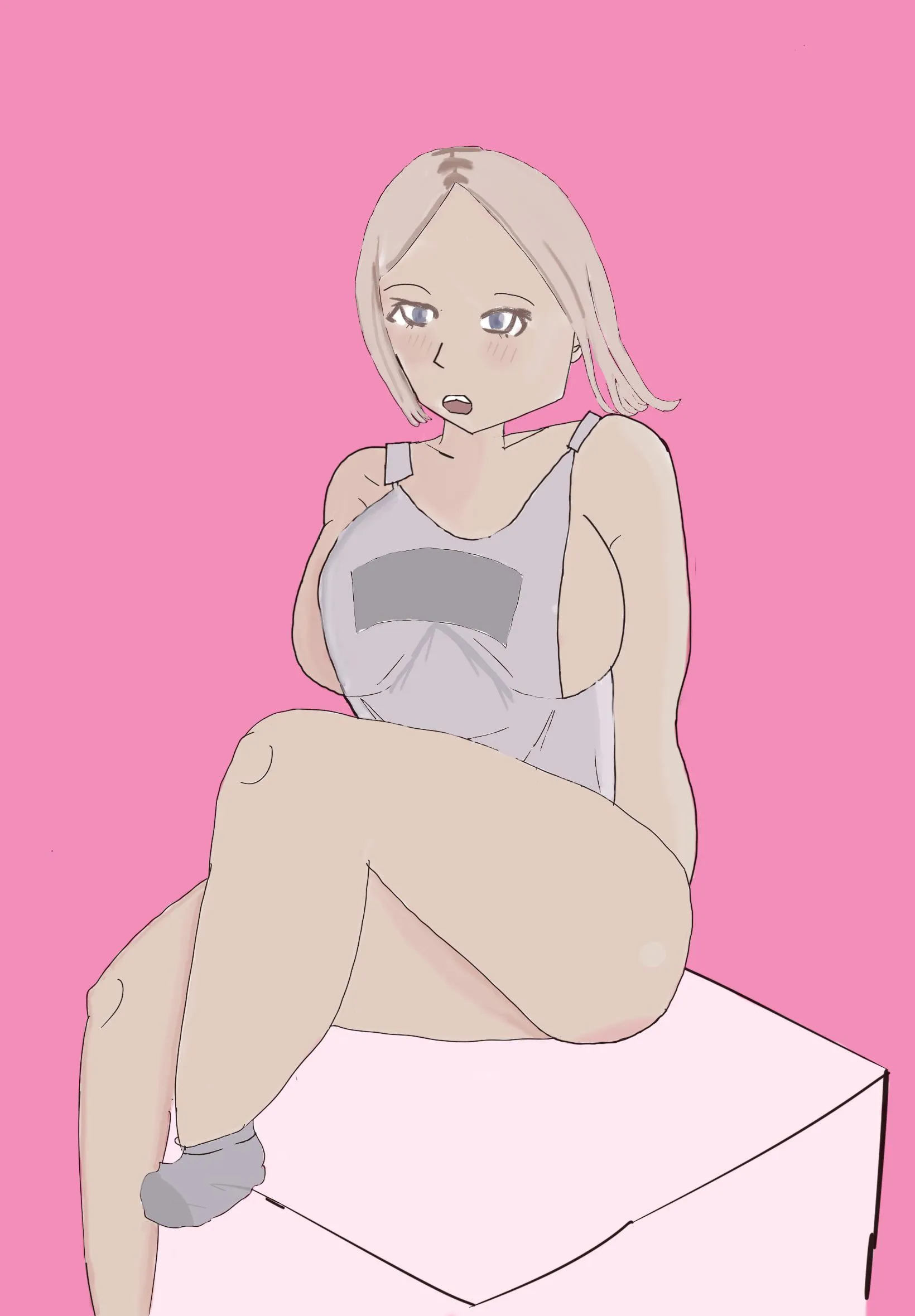 Colour version of previous drawing.