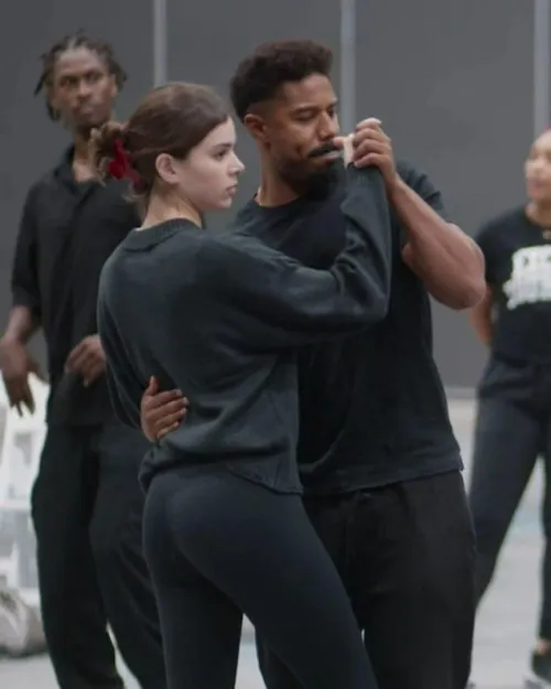 Hailee Steinfeld at the Sinners set