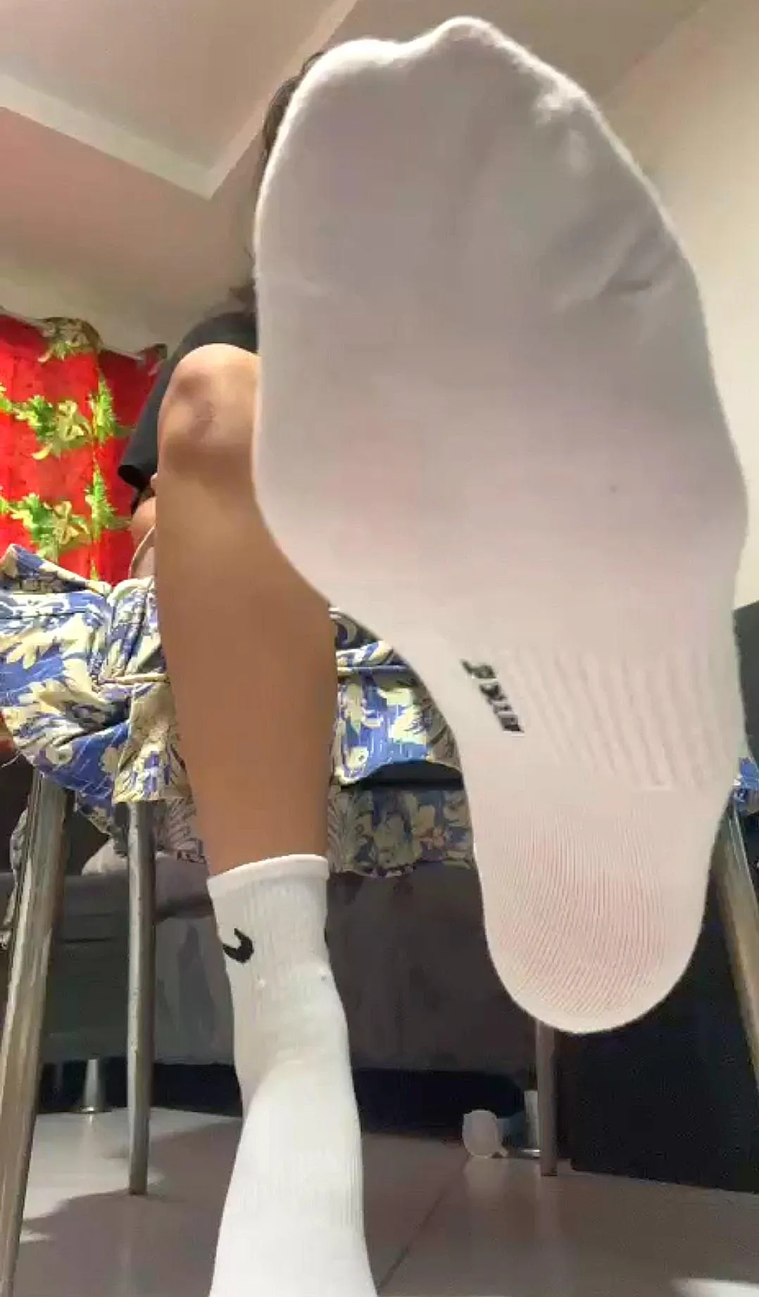 I will step on you wish my smelly socks