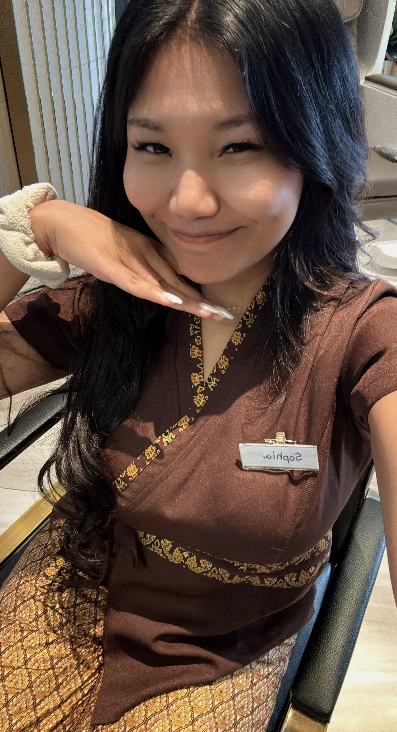 if you could write one word on any part of my body, what is it and where?