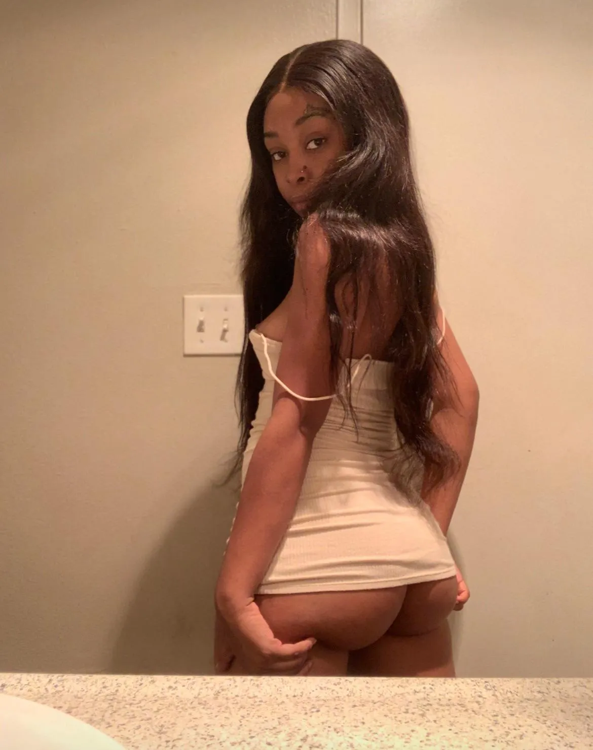 I’m just the typical, ghetto n*gg*r milf it’s your right to degrade me without limits, would you  cum or piss in my welfare pussy ? 🥰 telegram;kik~ heyimcherryy