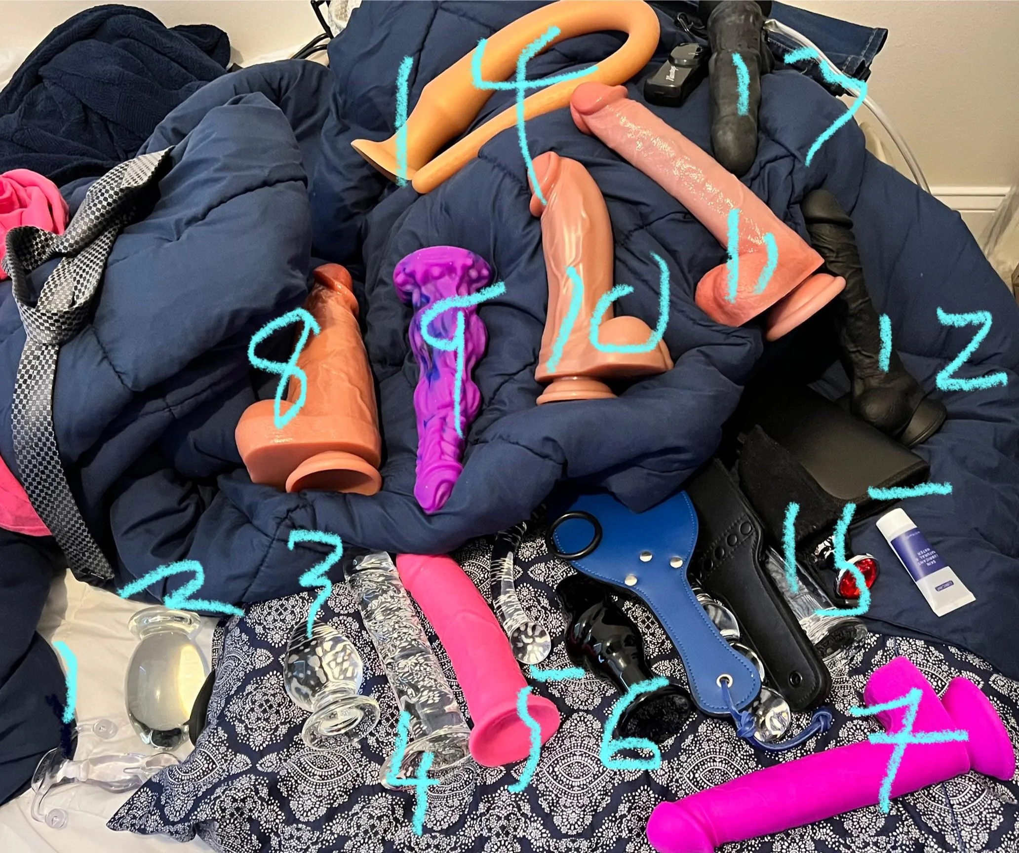 In which order should I demonstrate use of these?