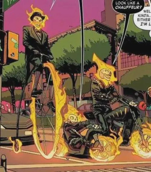 Leather Daddy vs penny farthing dandy.