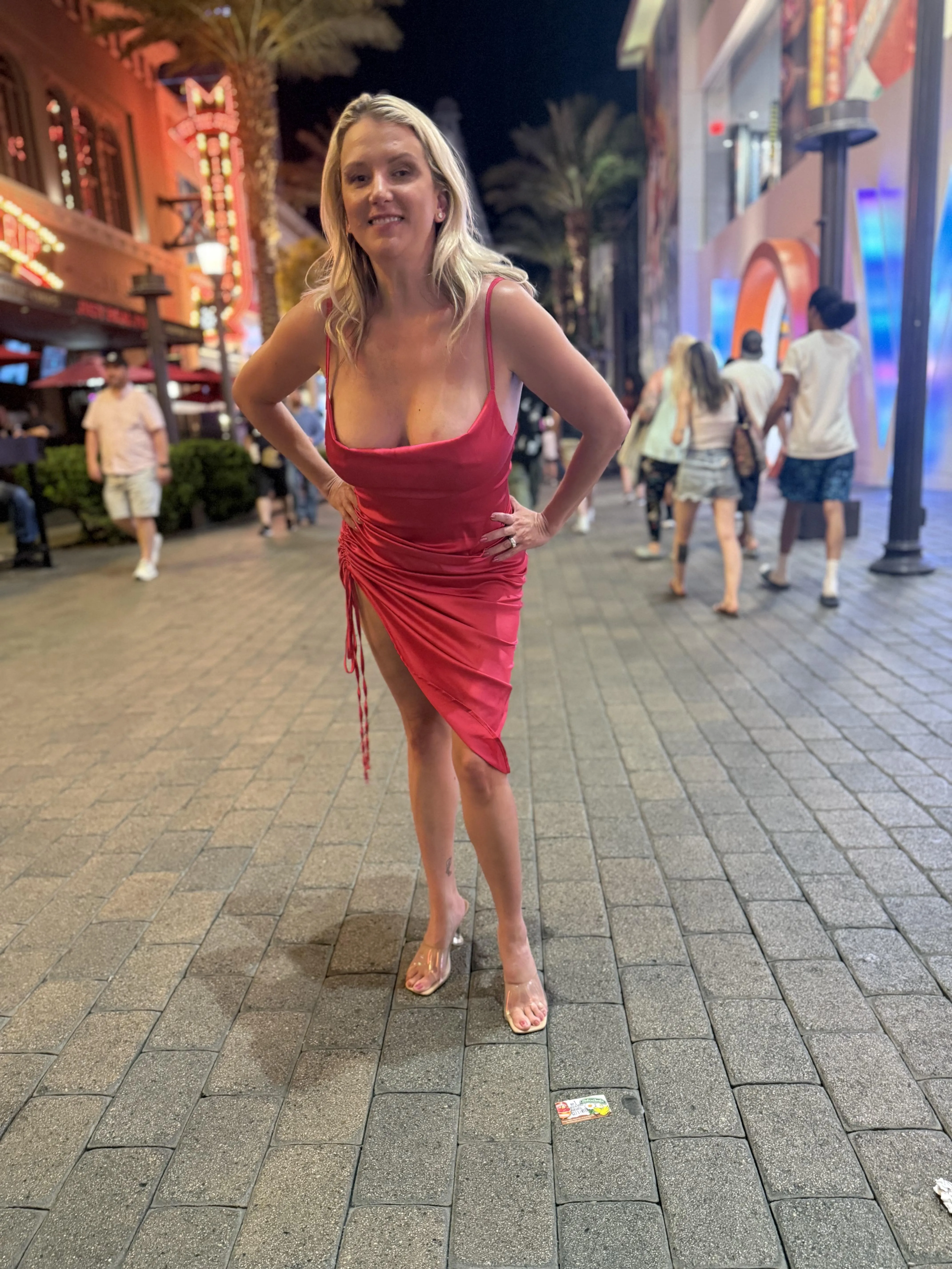 My cleavage in Las Vegas this week