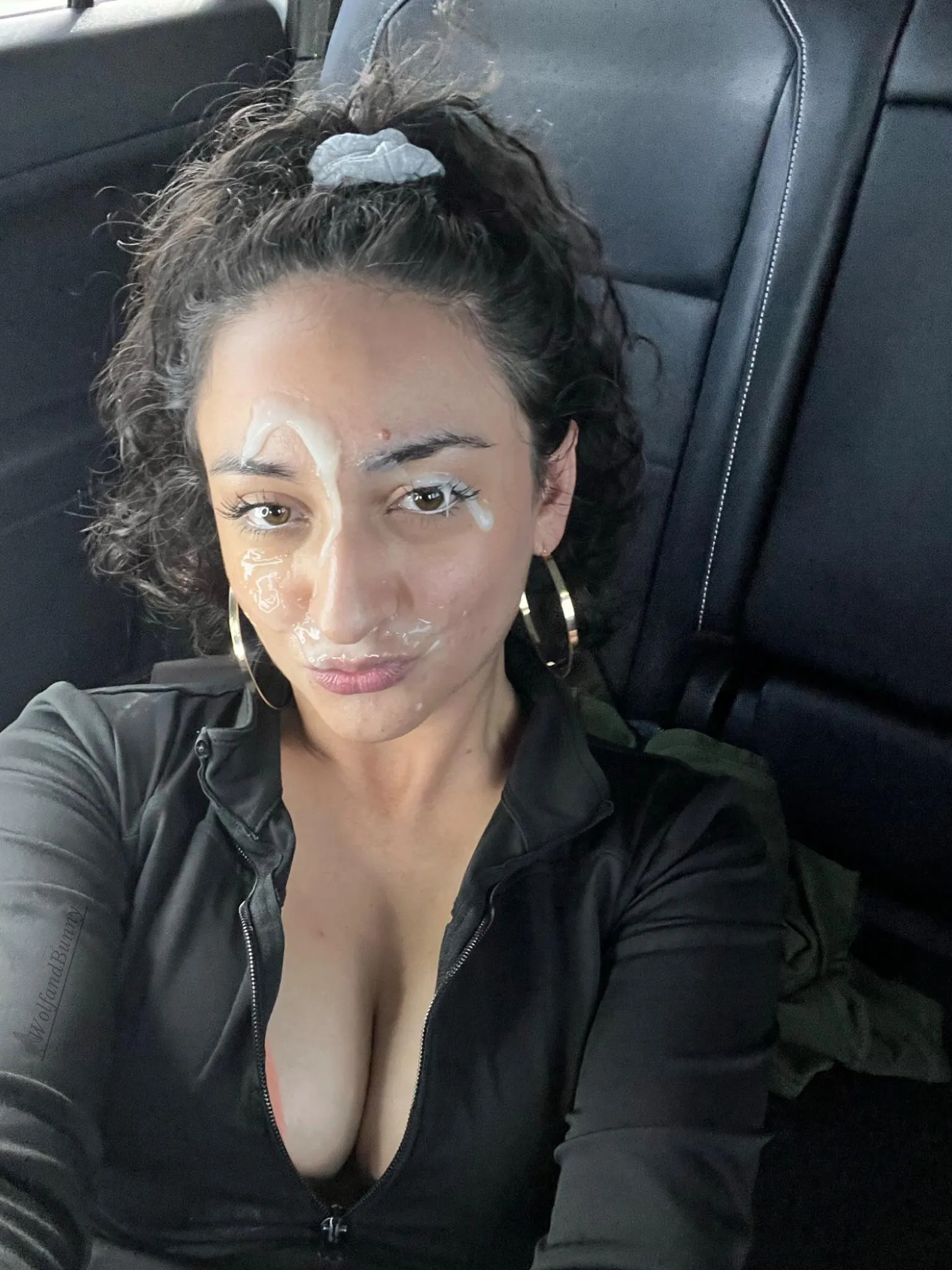 The back seat turns me into the filthiest little cum toy