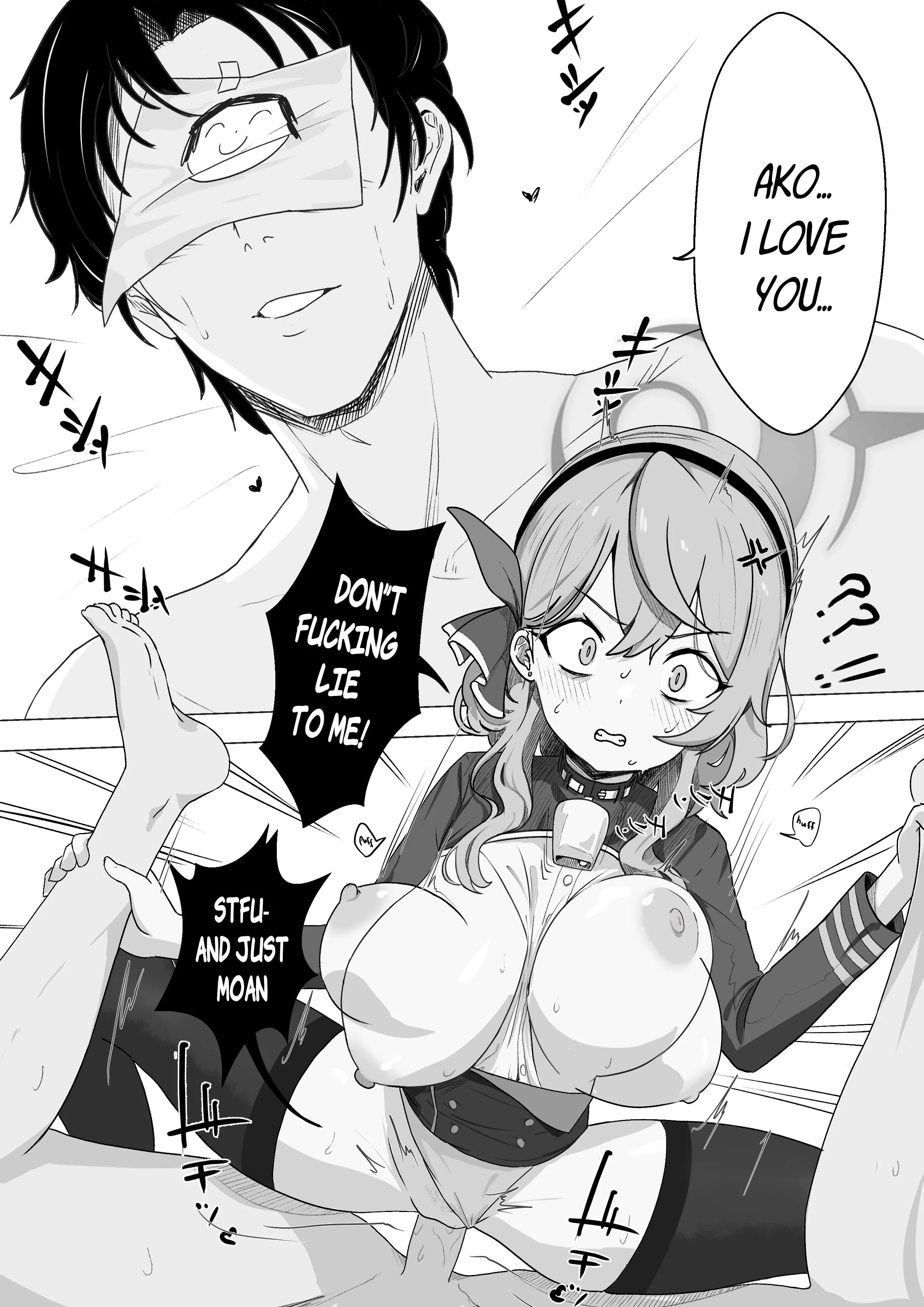 Ako hate-seggs (Art by me: @Mikkotine)