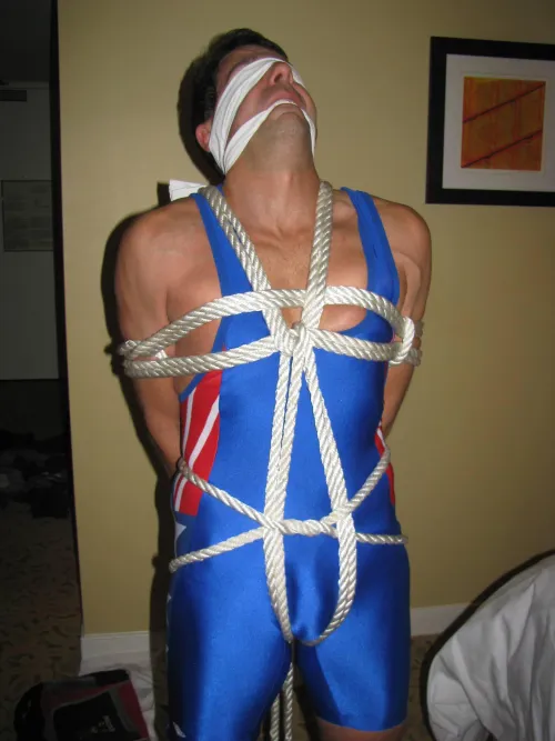 Bound in my Stars & Stripes singlet