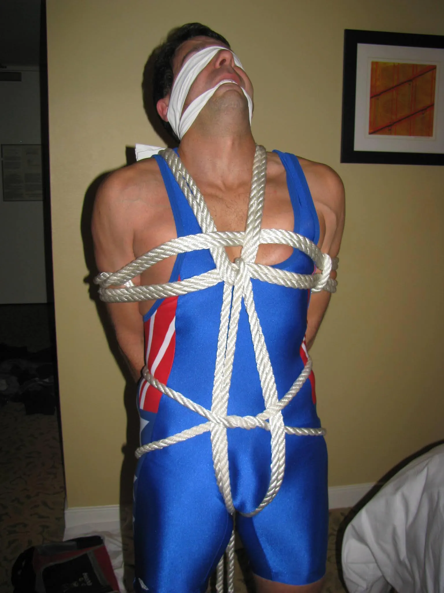 Bound in my Stars & Stripes singlet