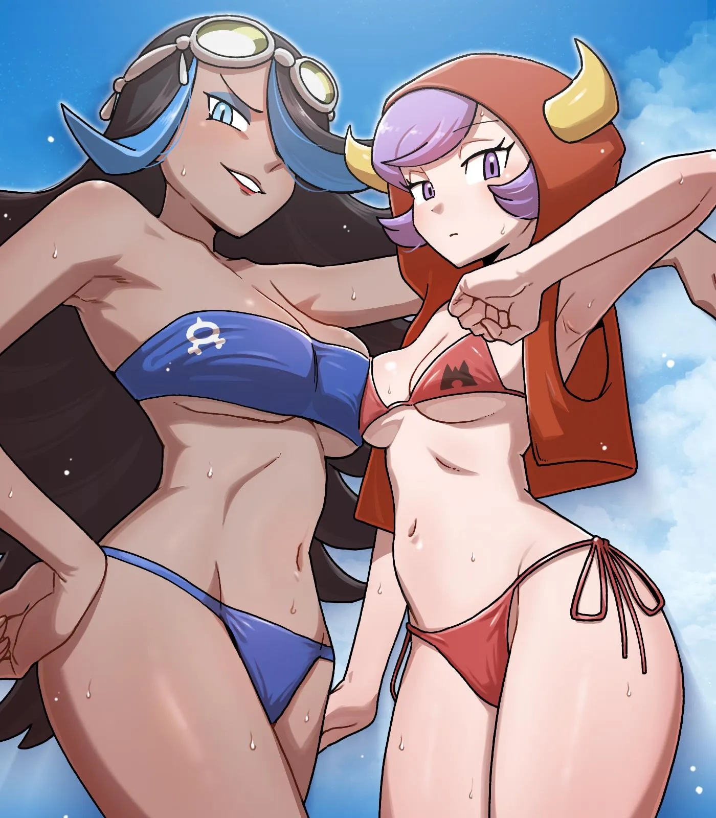 Courtney and Shelly [Pokemon]