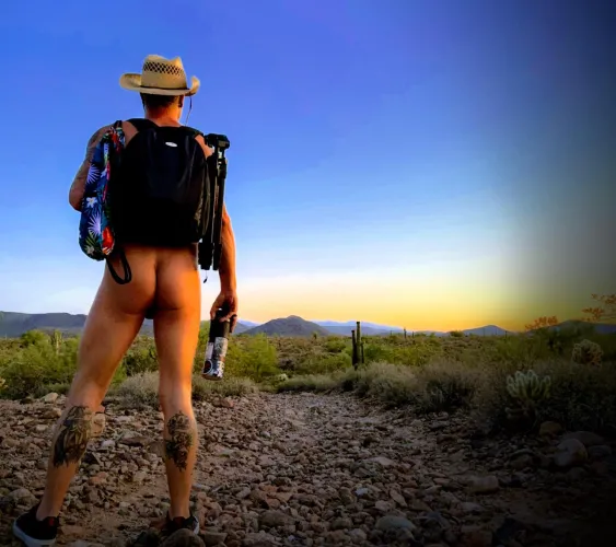 Happy naked hiking day!!
