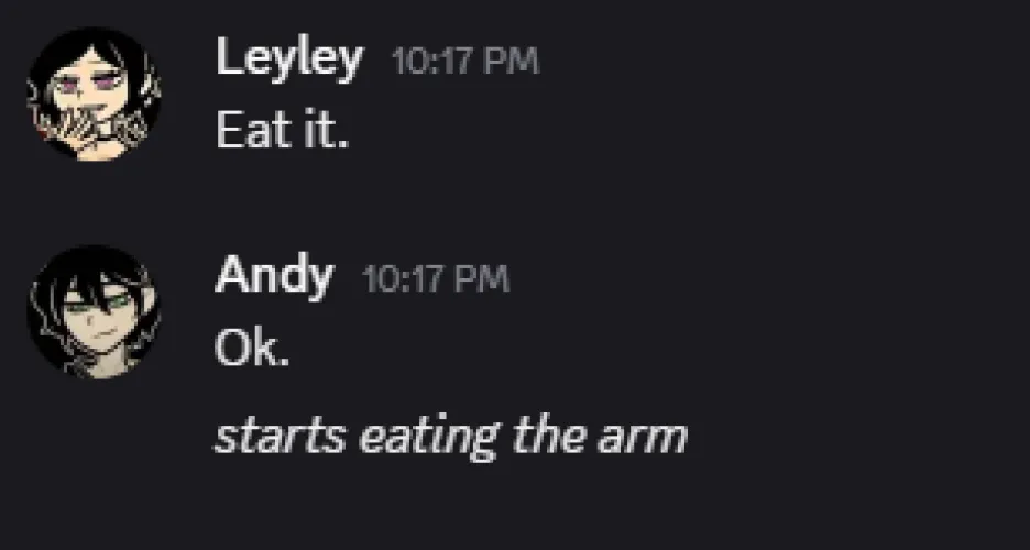 I hope He doesnt Enjoy the roleplaying too much if you know what i mean haha