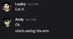 I hope He doesnt Enjoy the roleplaying too much if you know what i mean haha