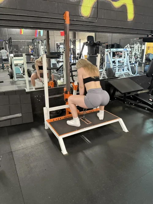 I love squatting down on it